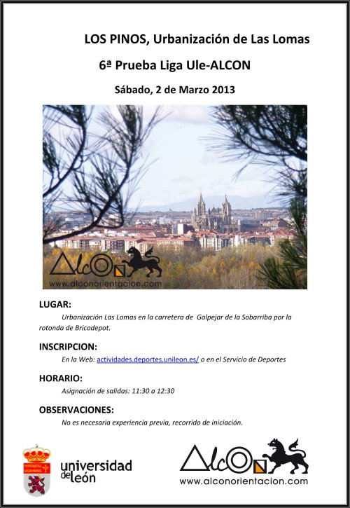 Microsoft Word - 6ª Carrera de Orientación Liga Ule-Alcon 12-13